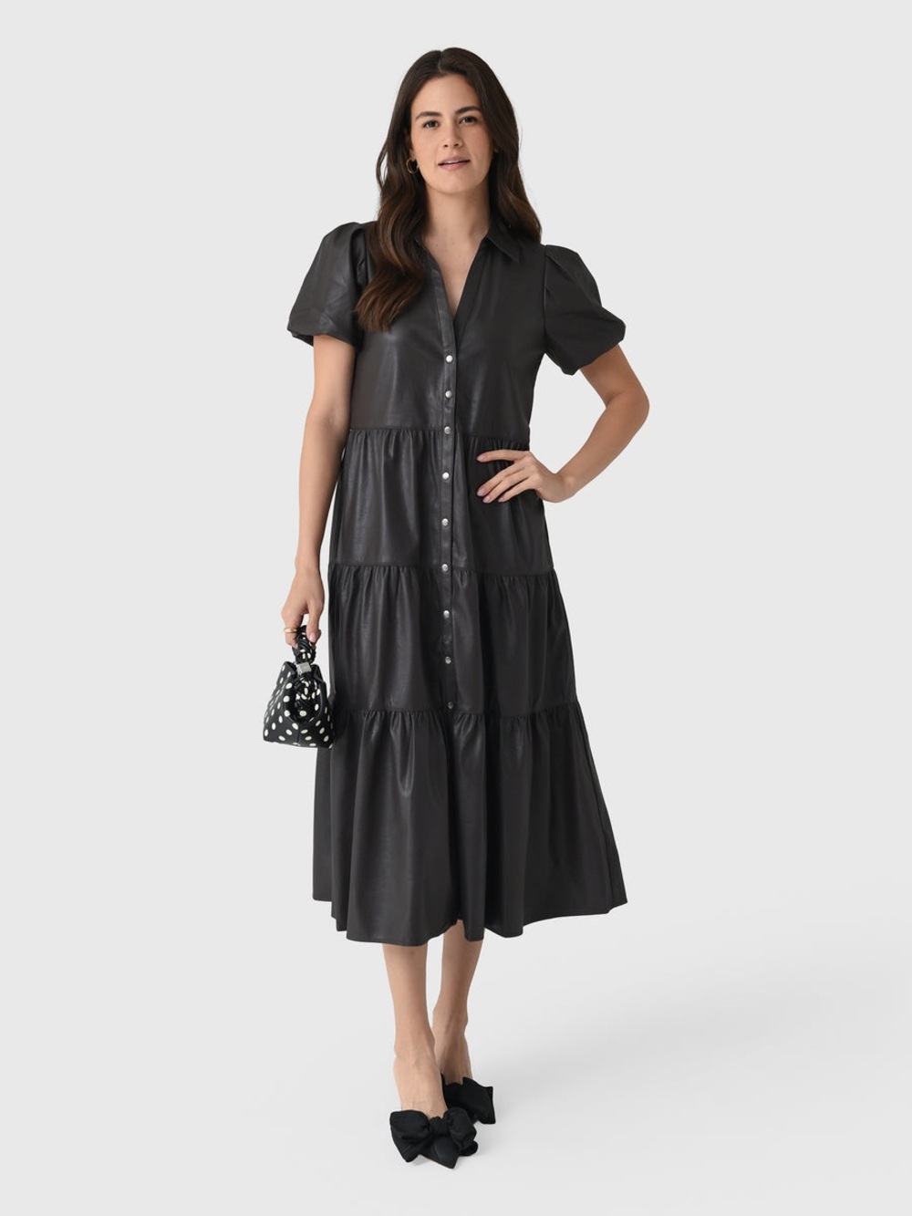 Brochu Walker Women's The Havana Vegan Leather Dress